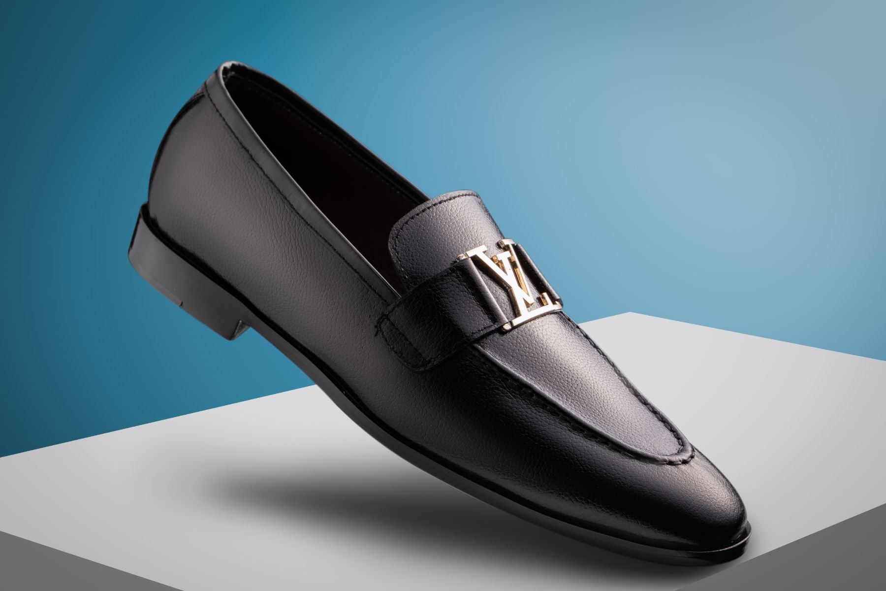 LOUIS VUITTON LOAFER BLACK 7905 – Global Store