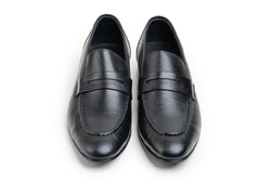 Black Mild Leather Loafers