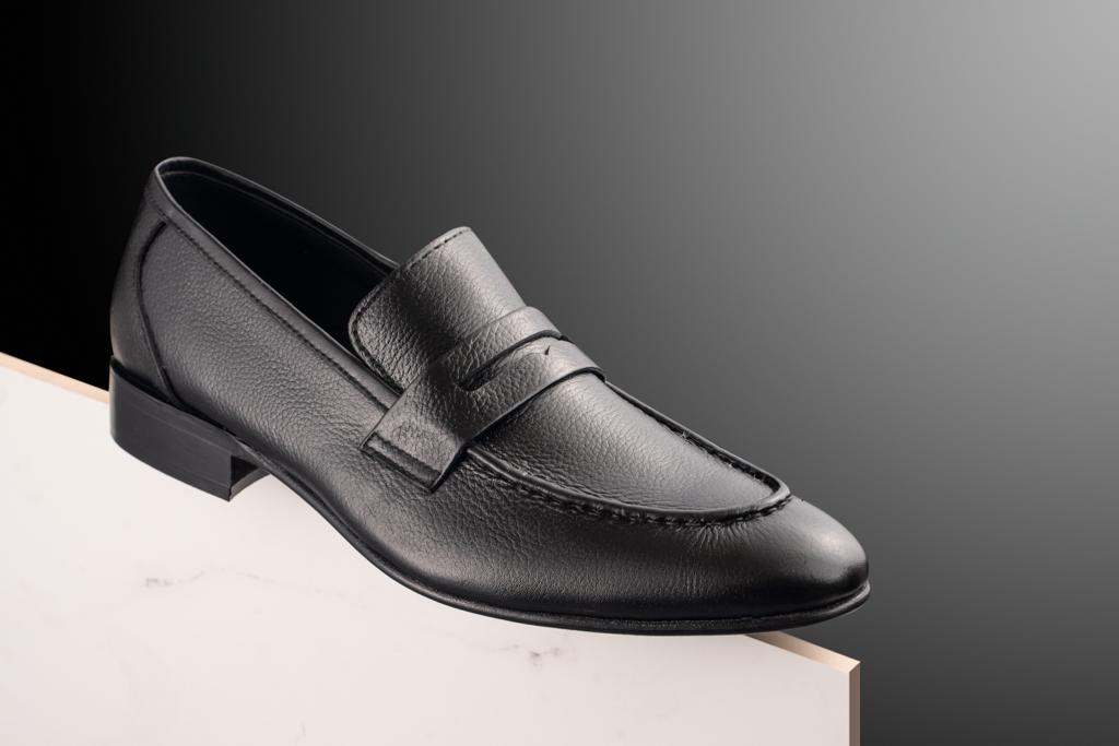 Black Mild Leather Loafers